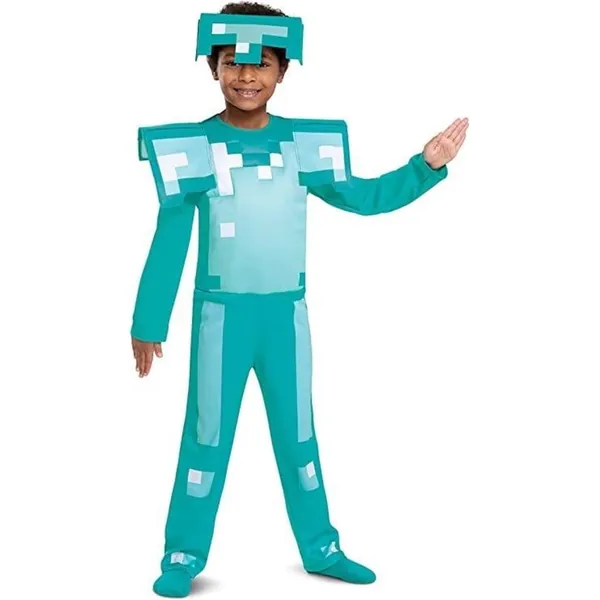 Jakks Disguise - Minecraft Costume - Diamond Armor (128 cm)