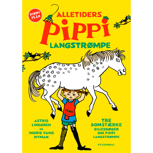 Alletiders Pippi Langstrømpe – Indbundet fra 9788702294354
