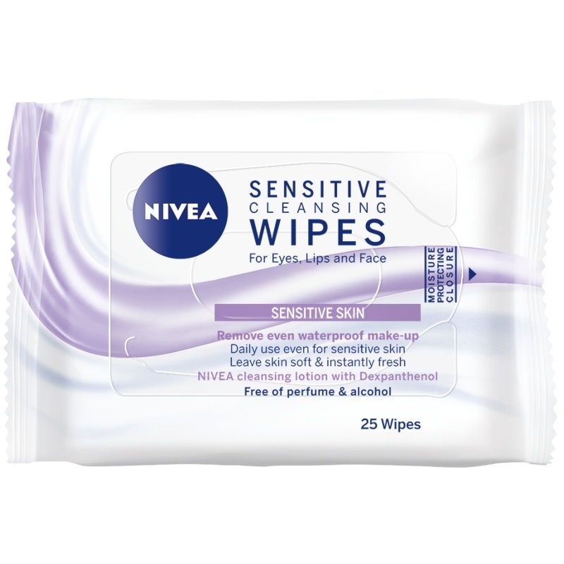 Nivea Sensitive Cleansing Wipes 25 Wipes fra Nivea
