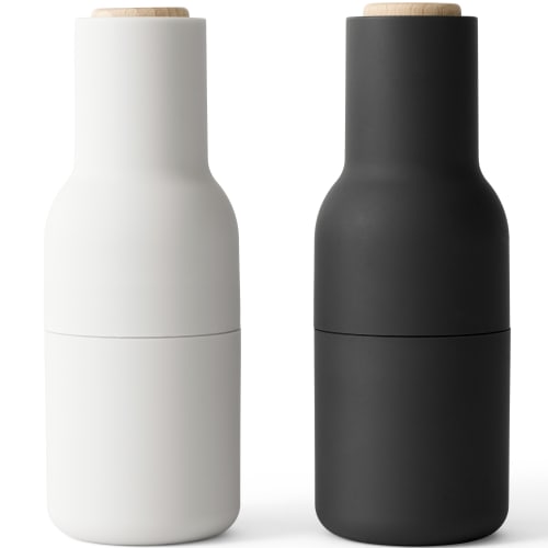 Audo Copenhagen salt- og peberkværn – Sort og hvid fra Audo Copenhagen 5709262040506