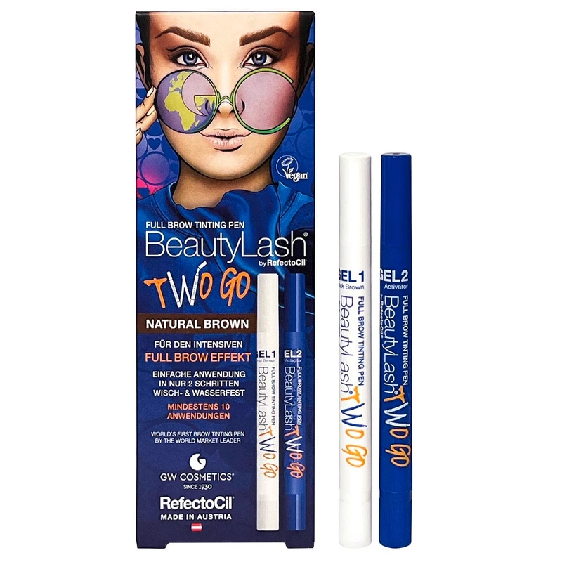 Beautylash by Refectocil Two Go – Natural Brown fra Refectocil