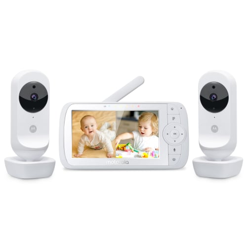 Motorola babyalarm – VM35 Twin Video fra motorola 5055374710197