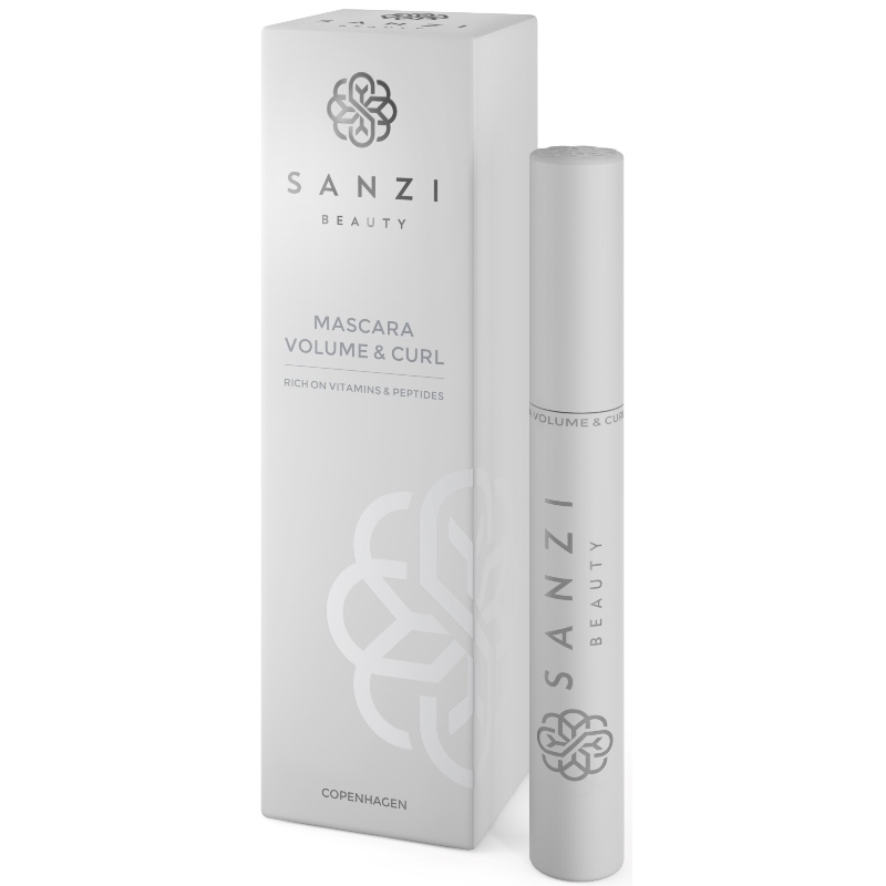 Sanzi Beauty Mascara Volume & Curl 6 ml – Brown fra Sanzi Beauty