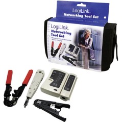 LogiLink Networking Tool Set Bag Værktøj/tester kit til netværk