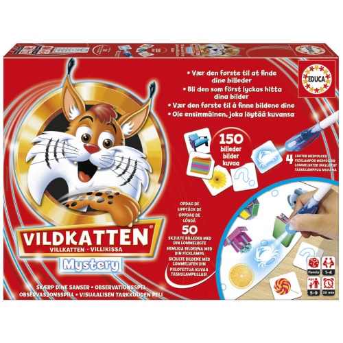 Vildkatten Mystery fra Educa 8412668196032