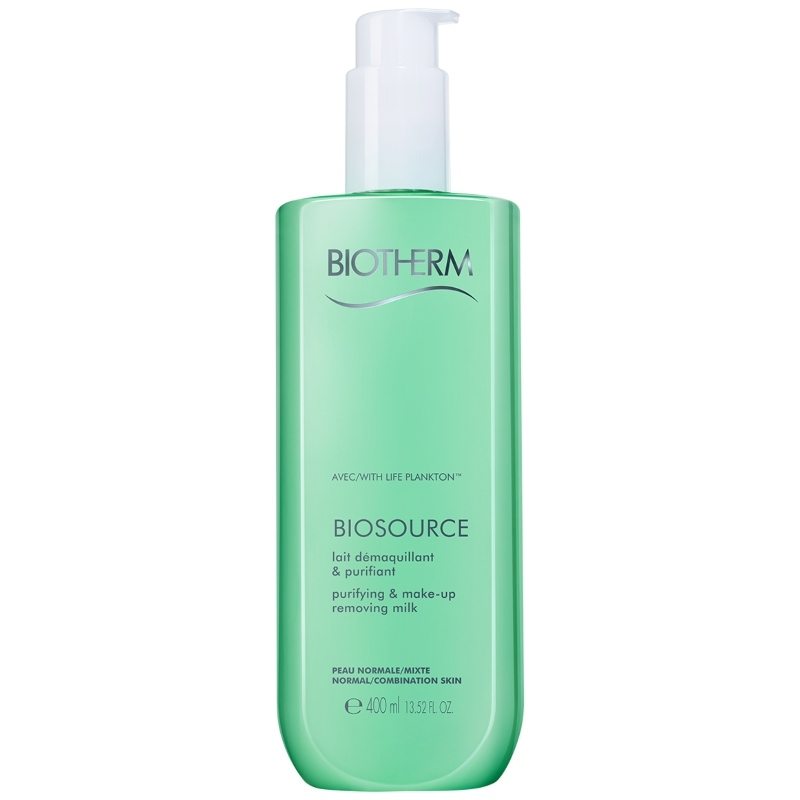 Biotherm Biosource Purifying & Make-Up Removing Milk 400 ml (Limited Edition) fra Biotherm