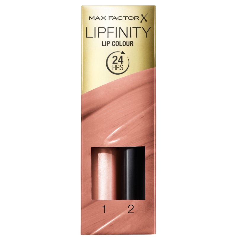 Max Factor Lipfinity 2-step Long Lasting Lipstick 2.3 ml + 1.9 g – 006 Always Delicate fra Max Factor