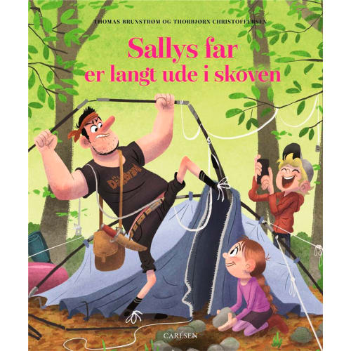 Sallys far er langt ude i skoven – Sallys far 6 – Indbundet fra 9788711912492