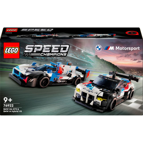 LEGO Speed Champions BMW M4 GT3 og BMW M Hybrid V8-racerbiler fra LEGO 5702017583754