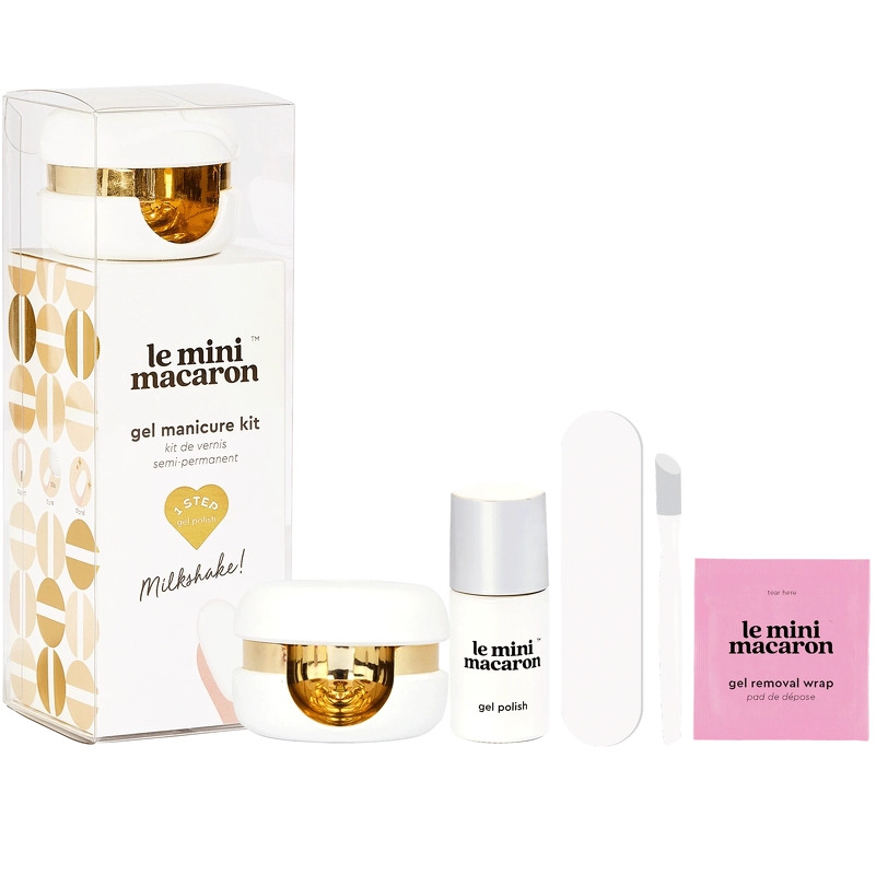 Le Mini Macaron Gel Manicure Kit – Milkshake fra Le Mini Macaron