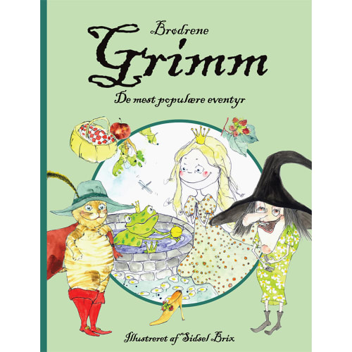 Brødrene Grimm – De mest populære eventyr – Indbundet fra 9788778846297