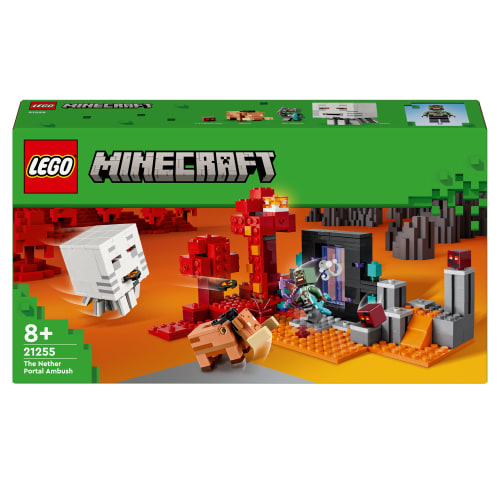 LEGO Minecraft Baghold ved Nether-Portalen fra LEGO 5702017583310