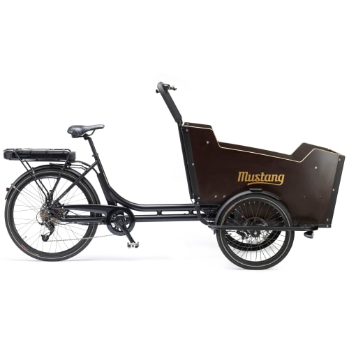 Mustang Cargo Electric 26″ el-ladcykel med 8 gear – Black fra Mustang 5700383090456