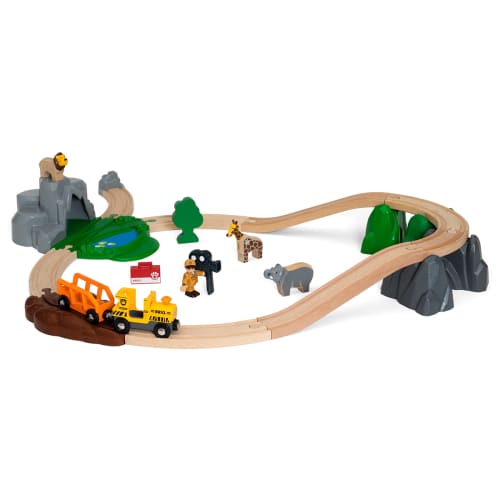 BRIO togbanesæt – Safarieventyr fra brio 7312350339604