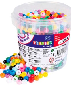 Køb Playbox Kongoperler - 1200 stk online billigt tilbud rabat legetøj