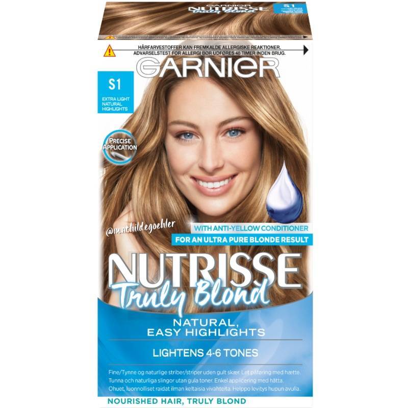 Garnier Nutrisse Truly Blond S1 fra Garnier