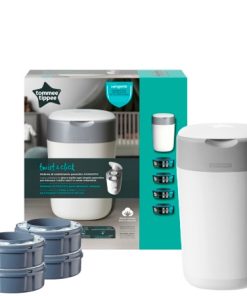 Køb Tommee Tippee Sangenic Twist & Click Blespand + 4 Refills online billigt tilbud rabat legetøj