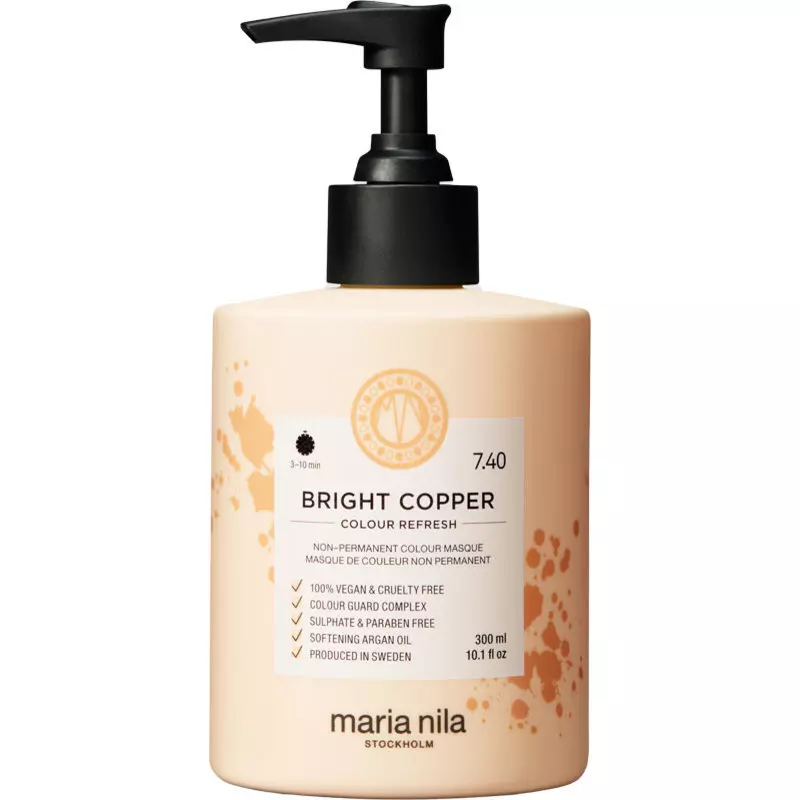 Maria Nila Colour Refresh 300 ml – 7.40 Bright Copper fra Maria Nila