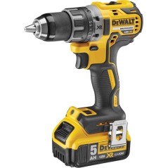 DeWALT DCD791P2 Bore-/skruemaskine 2 batterier inkluderet Nøgleløs borepatron