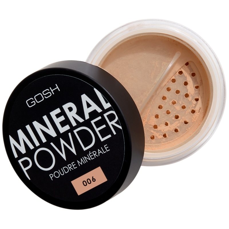GOSH Mineral Powder 8 gr. – 006 Honey fra GOSH Copenhagen