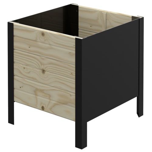 Plus blomsterkasse – Classic – Natur/sort fra Plus 5703393182876