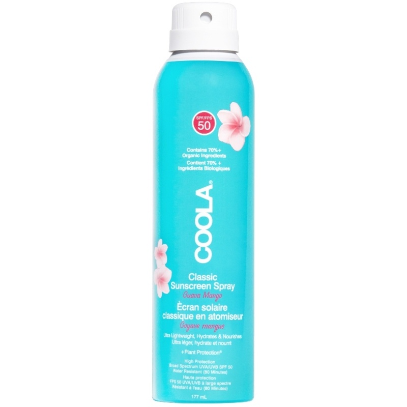 COOLA Classic Body Spray SPF 50 Guava Mango 177 ml fra COOLA
