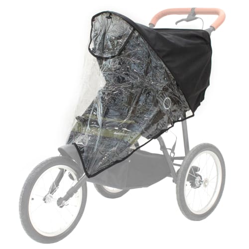 BabyTrold regnslag – Trille jogger – Sort fra BabyTrold 5704211723189