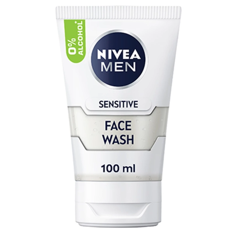 Nivea Men Sensitive Face Wash 100 ml fra Nivea