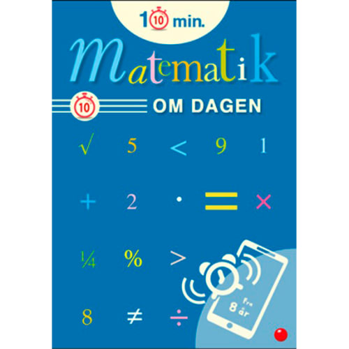 10 minutters matematik om dagen – Paperback fra 9788772055220