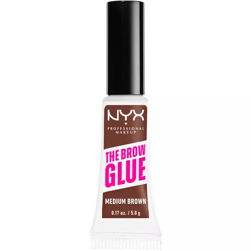 NYX Prof. Makeup The Brow Glue Instant Styler 5 gr. – 03 Medium Brown fra NYX Professional Makeup
