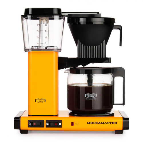 Moccamaster kaffemaskine – MOCCAMASTER Automatic S – Yellow Pepper fra Moccamaster 8712072537811