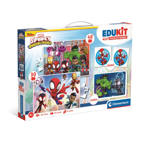 Clementoni 4-i-1 puslespil – Spidey fra Clementoni 8005125182954