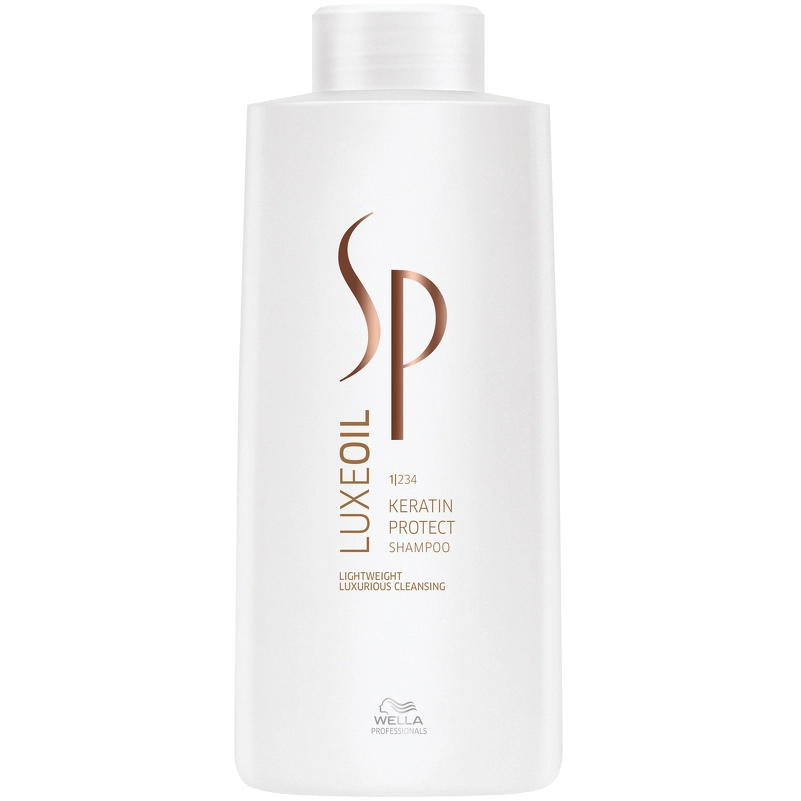 Wella Professionals Sp LuxeOil Keratin Protect Shampoo 1000 ml fra Wella Professionals