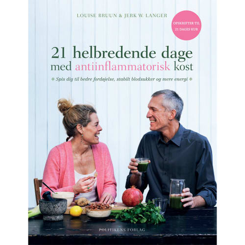 21 helbredende dage med antiinflammatorisk kost – Indbundet fra 9788740030860