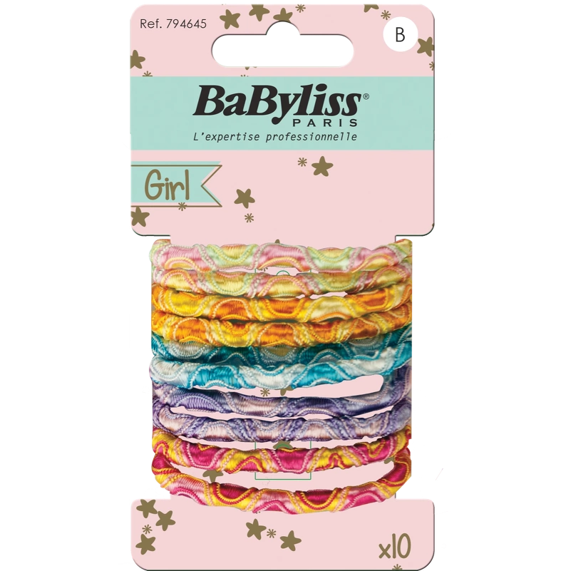 BaByliss KIDS Multi Colors Elastics (794645) 10 Pieces fra BaByliss KIDS