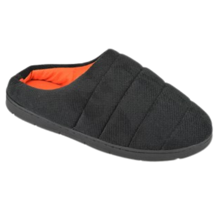 Slumberz Vatteret Hjemmesko – Sort & Orange