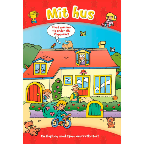 Den store flapbog: Mit hus – Indbundet fra 9788771062786