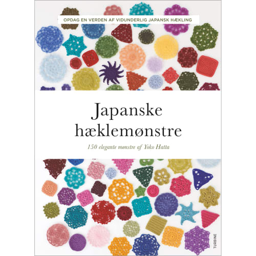 Japanske hæklemønstre – 150 elegante mønstre af Yoko Hatta – Hæftet fra 9788740676020