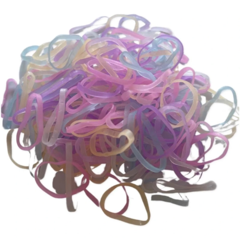Beauty Flow Silicone Elastics 400 Pieces – Multi fra Beauty Flow