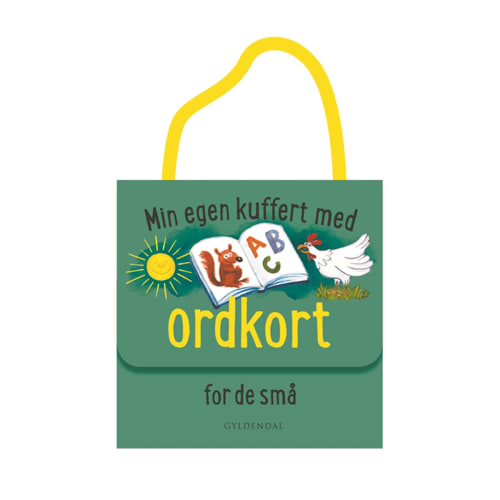 Min egen kuffert med ordkort for de små – Indbundet fra 9788702209129