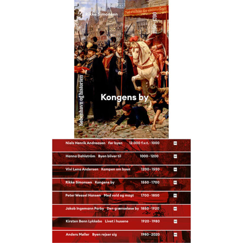 København og historien – bind 1-8 samlet – Hardback fra 9788712064367