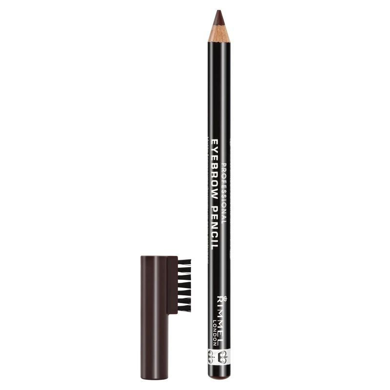 RIMMEL Professional Eye Brow Pencil – 001 Dark Brown fra RIMMEL