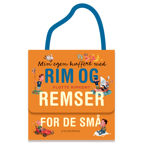 Min egen kuffert med rim og remser for de små – Indbundet fra 9788702265989