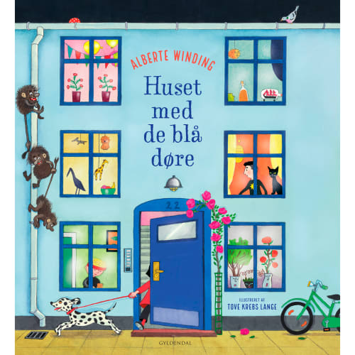Huset med de blå døre – Indbundet fra 9788702293784