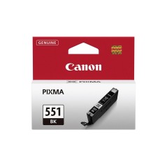 Canon CLI 551BK Sort 495 sider Blækbeholder 6508B001