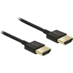 DeLOCK HDMI han – HDMI han 1.5 m Sort