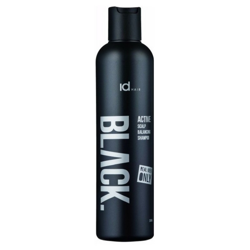 IdHAIR Black Active Scalp Balancing Shampoo Men 250 ml fra IdHAIR