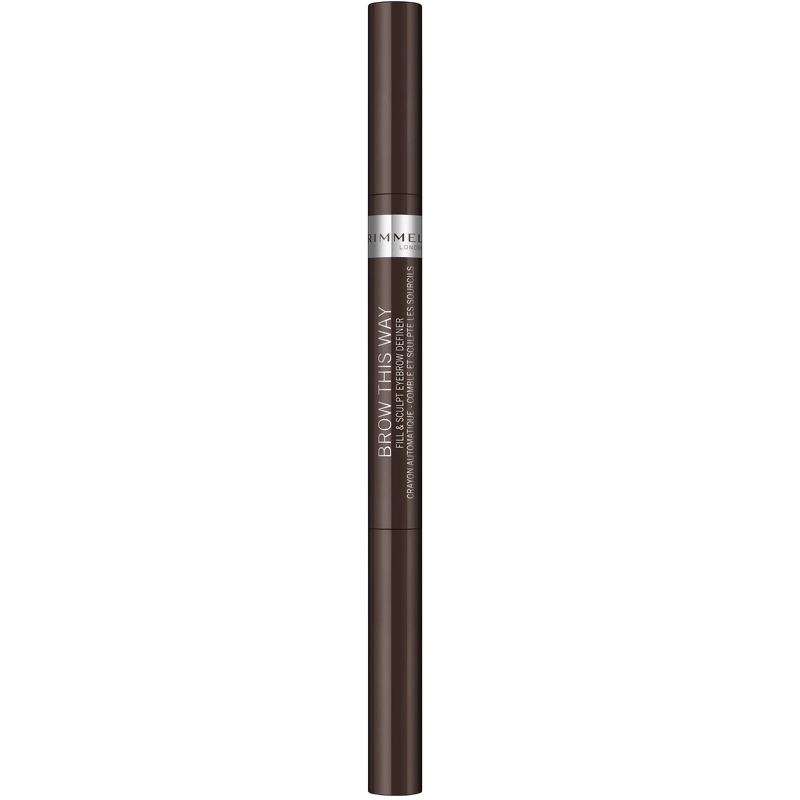 RIMMEL Brow This Way Filler & Fixer – 003 Dark brown fra RIMMEL
