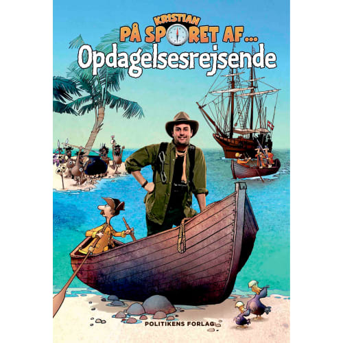 Kristian på sporet af opdagelsesrejsende – Hardback fra 9788740073256