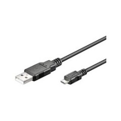 goobay USB 3.0 USB forlængerkabel 5m Sort